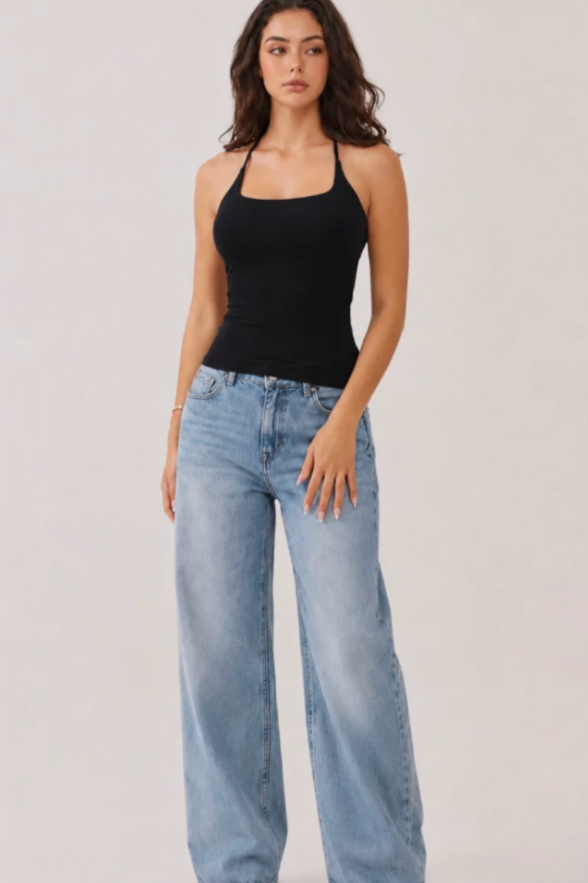 [PRE ORDER] Halter Tie Padded Tank